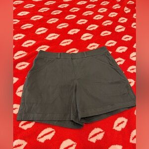 SPANX Women's Charcoal Cargo Shorts